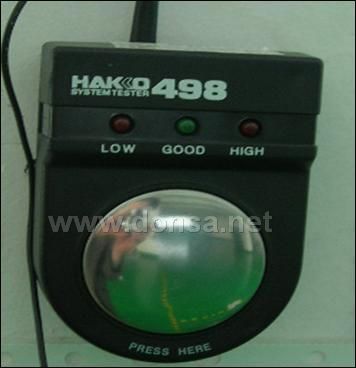 ctrostatic ring tester