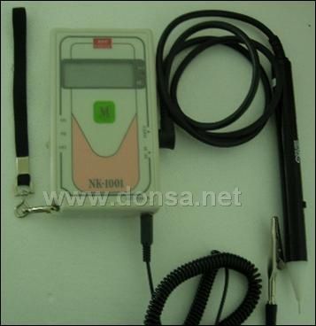 Static charge tester